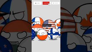 America's difficult choice #countryballs #shorts