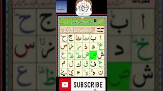 Noorani Qaida Lesson 1 | Noorani Qaida | Al Noorani Qaida | E Islamic Channel