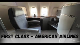 Conheça a ótima Primeira Classe da American Airlines entre Miami e São Paulo