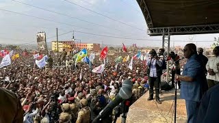 Félix Tshisekedi accceuilli comme un Roi à KASUBALESA