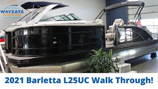 2021 Barletta L25UC Walk Through with Wayzata Marine