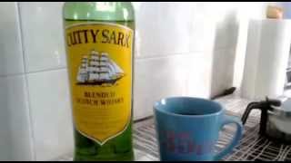 Cutty sark scotch whisky con el café en compañia de la familia con mi Keshaw Rake.