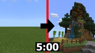 Speedrunning the Start of a Minecraft World