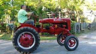 Taking the Farmall's out for a spin - A, H, M.