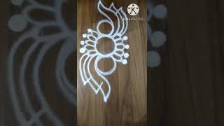 Easy Small & Quick Rangoli Designs|New Year Special Rangoli|Kolam|Muggulu|Free Hand Rangoli Design|