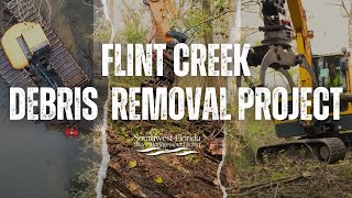 Flint Creek Debris Removal Project Reduces Flood Risk in Hillsborough County