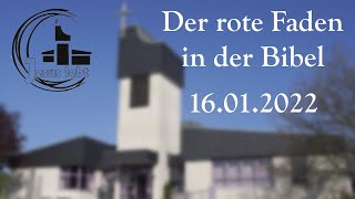 Gottesdienst 16 01 2022 - 10.30 Uhr