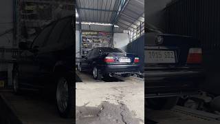 Bmw E36 323i | Upgrade cat-back exhaust system racing performance #bmwe36 #knalpotmobil #modifmobil