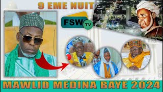 🛑9ème Jour Mawlid Medina Baye 2024 avec Cheikh Mouhamadoul Macky Ibrahima Niass