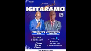 VEPAC SHALOM: IGITARAMO HAMWE NA REV.GIKUNDIRO KUVA MURI RAMA CHURCH GOMA