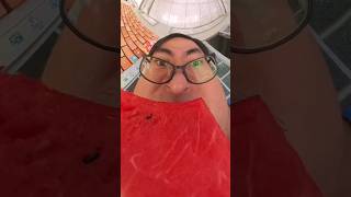 🍉🍉🤤 Ăn dưa hấu đỏ ASMR 💛😲 Muội Vlog 1106 #shorts