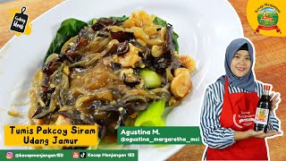 Tumis Siram Pakcoy Jamur