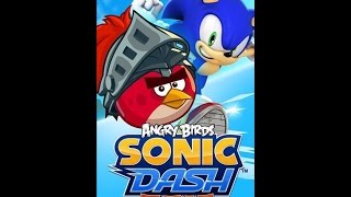 Sonic Dash Epic ~Red Angry Bird ~Gameplay~