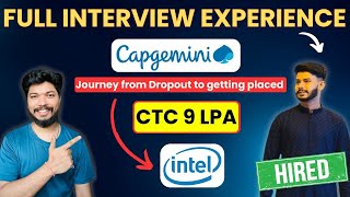 Capgemini Preparation 2024 | How to Crack the Job Interview for Freshers | Full Journey