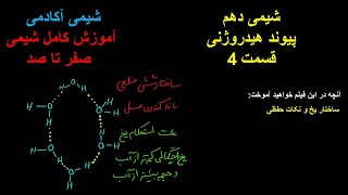 پیوند هیدروژنی شیمی دهم شیمی کنکور- قسمت 4