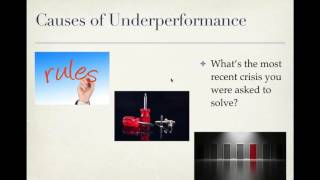 Underperformance: Why Bosses are Solving the Wrong Problems | Terri Sinclair