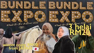 Thrift with me 🦋 + try on haul (bundle expo) Malaysia