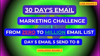 "Zero To 1M Emails in 30 Days Challenge" Sponsored by No Limit Emails