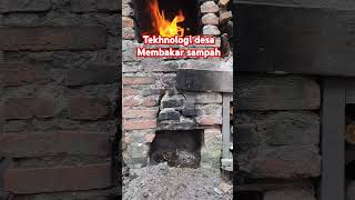 Tekhnologi desa bakar sampah,#shortvideos #lingkungan #kesehatan #desa