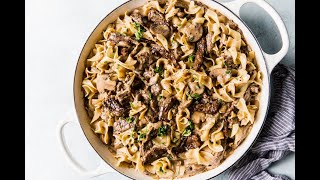 Beef Stroganoff