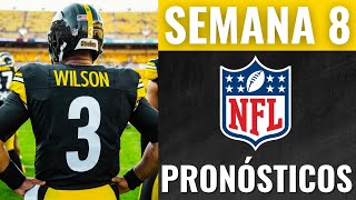 Pronósticos Semana 8 NFL 2024 🏈 Análisis, Apuestas y Predicciones de cada PARTIDO