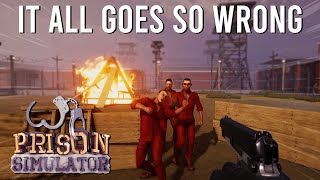 Prison Simulator - I am the WORST Prison Guard EVER!