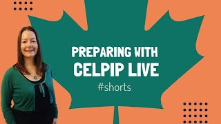 Preparing with CELPIP Live #shorts