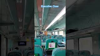 Shatabdi Express Executive Class #youtubeshorts #viral #shorts #indianrailways