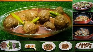 दावतो वाला लजी़ज कोफ़ता कोरमा जो मूंह मे लजज़त भर दे | Kofta Curry | Meat ball @rkcreations7218