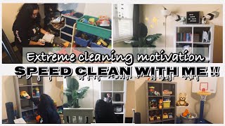 EXTREME CLEANING MOTIVATION // CLEAN WITH ME// SPEED CLEANING NO TALKING