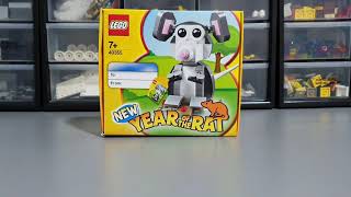 LEGO Seasonal Chinese New Year 40355 Year of the Rat Speed Build