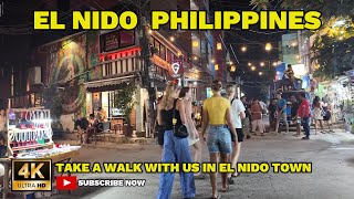 Virtual Street Tour of El Nido Town April 2024. Single at 40#elnidopalawan #elnidotown