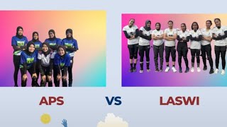 TURNAMEN BOLA VOLY PUTRI ZERRY LASER CUP2023‼️LASWI VS APS SET KE 3