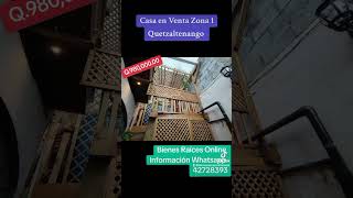 Casa en Venta Zona 1 Quetzaltenango