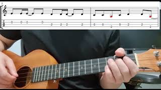 Californication (RHCP) - Easy Beginner Ukulele Tab With Playthrough Tutorial Lesson