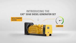 CAT® 3516E Diesel Generator Set