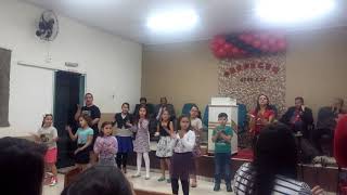 Eu quero te obedecer ( Fernandinho). Culto infantil IEAD VILA VERDE