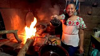 Deliciosos frijoles fritos de frijol sarabando 😋