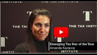 2019 Emerging Tax Star - Amanda Kazacos