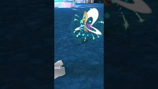 SHINY Cresselia using Lunar Blessing in Pokemon Scarlet Violet #shiny #shinypokemon