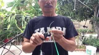 Pier fishing How to tie sea trout silver trout Fishing Lure hooks easy way to catch more fish