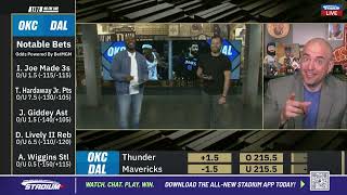 BetMGM | Thunder vs. Mavericks Preview | (ft. Live on the Line)