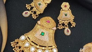 Brass High Gold Jewellery collection with price @shriharicreations