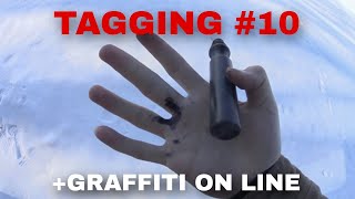 #graffiti #tagging TEGGING AND GRAFFITI ON LINE pt#10/ ТЕГГИНГ + ГРАФФИТИ НА ЛАЙНЕ