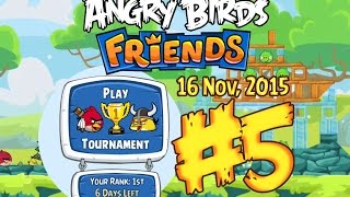 Angry Birds Friends Tournament Level 5 Week 183 Power Up Highscore Walkthrough