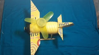 @make an airplane out of bottles@বোতল দিয়ে বিমান তৈরি করুন@