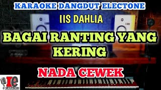 BAGAI RANTING YANG KERING KARAOKE DANGDUT ORIGINAL ORGEN TUNGGAL MANUAL - DE KARAOKE