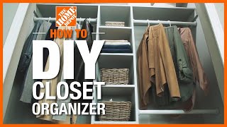 DIY Closet Organizer | The Home Depot