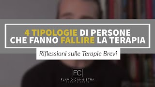 4 professionisti che fanno fallire la terapia