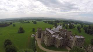 Raby Castle Aerial